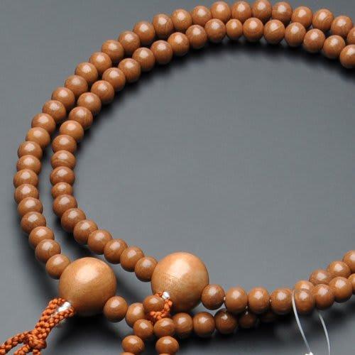 Buddhist Altar Shop Takita Shoten Buddhist Prayer Beads, Nichiren Sect Formal Prayer Beads [Men's] Seiume (Plum) 2 Shaku (2 Shaku) Pure Silk Flower Br