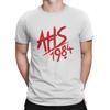 Estate Harajuku Logo AHS 1984 T-Shirt da Uomo Girocollo a Maniche Corte in Tessuto Umorismo Alta Qualità Regali di Compleanno