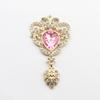 LKERAN 5 Pieces of 35 * 69MM Creative Crown Alloy Pendant, Wedding, Hair Accessories, DIY Brooch, Clothing Accessories