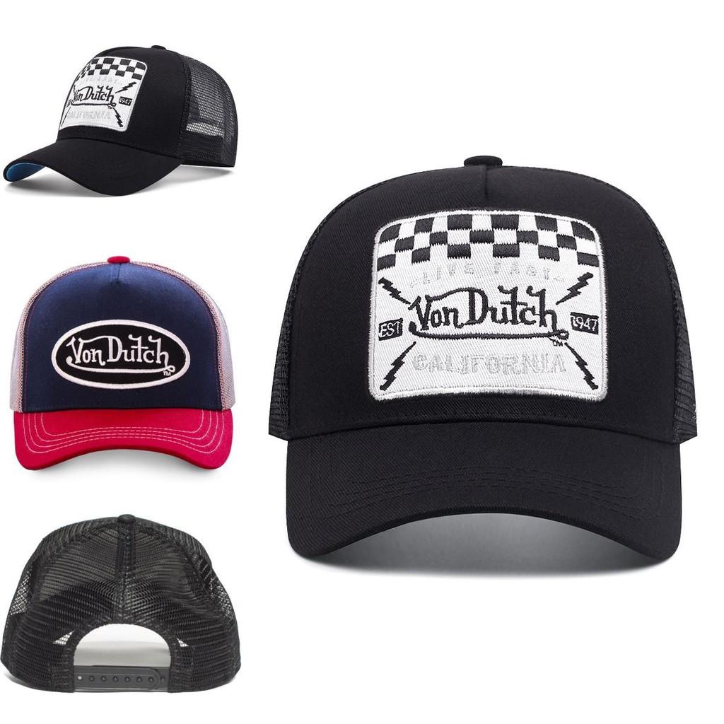 Stylish Vondutch Summer Baseball Cap With Breathable Cotton And Colorful Embroidery