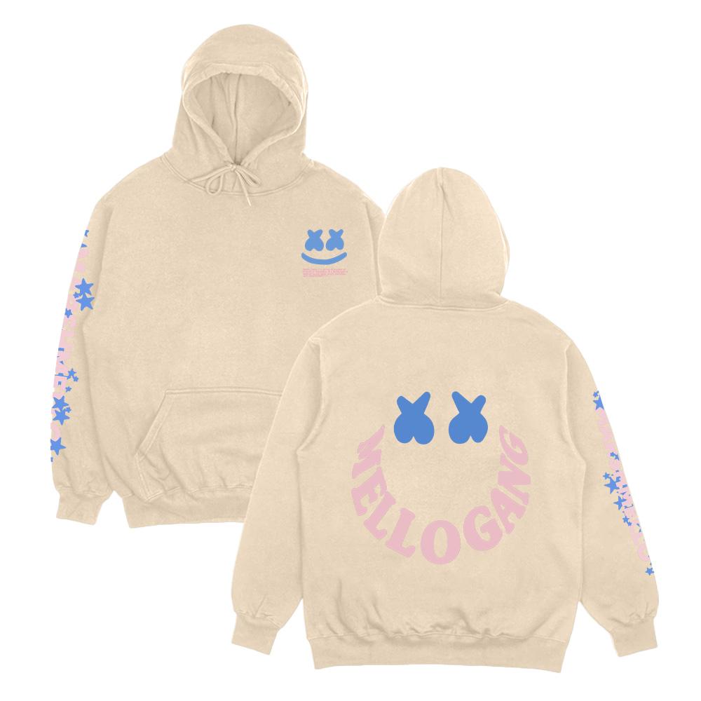 

DJ Marshmello All Stars Puff Hoodie Fashion Loose Trendy Hip Hop Women Men Streetwear Long Sleeve Y2K Clothes Pullovers XXXL хаки