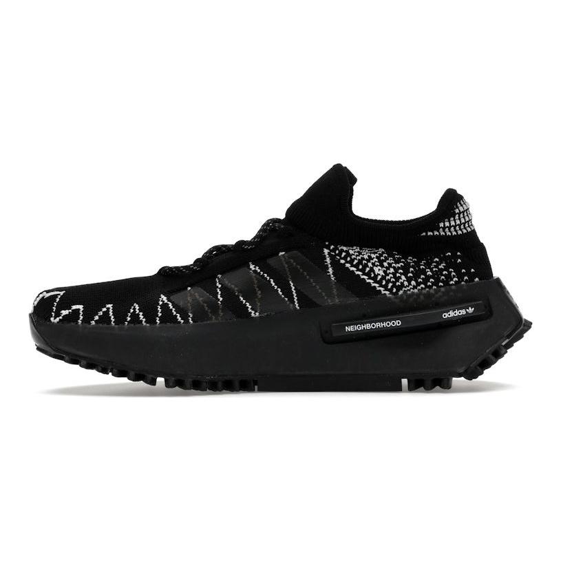 Neighborhood x adidas NMD_S1 Juodi Vyriški Sportbačiai Core-Black Bone Cloud-White ID4854