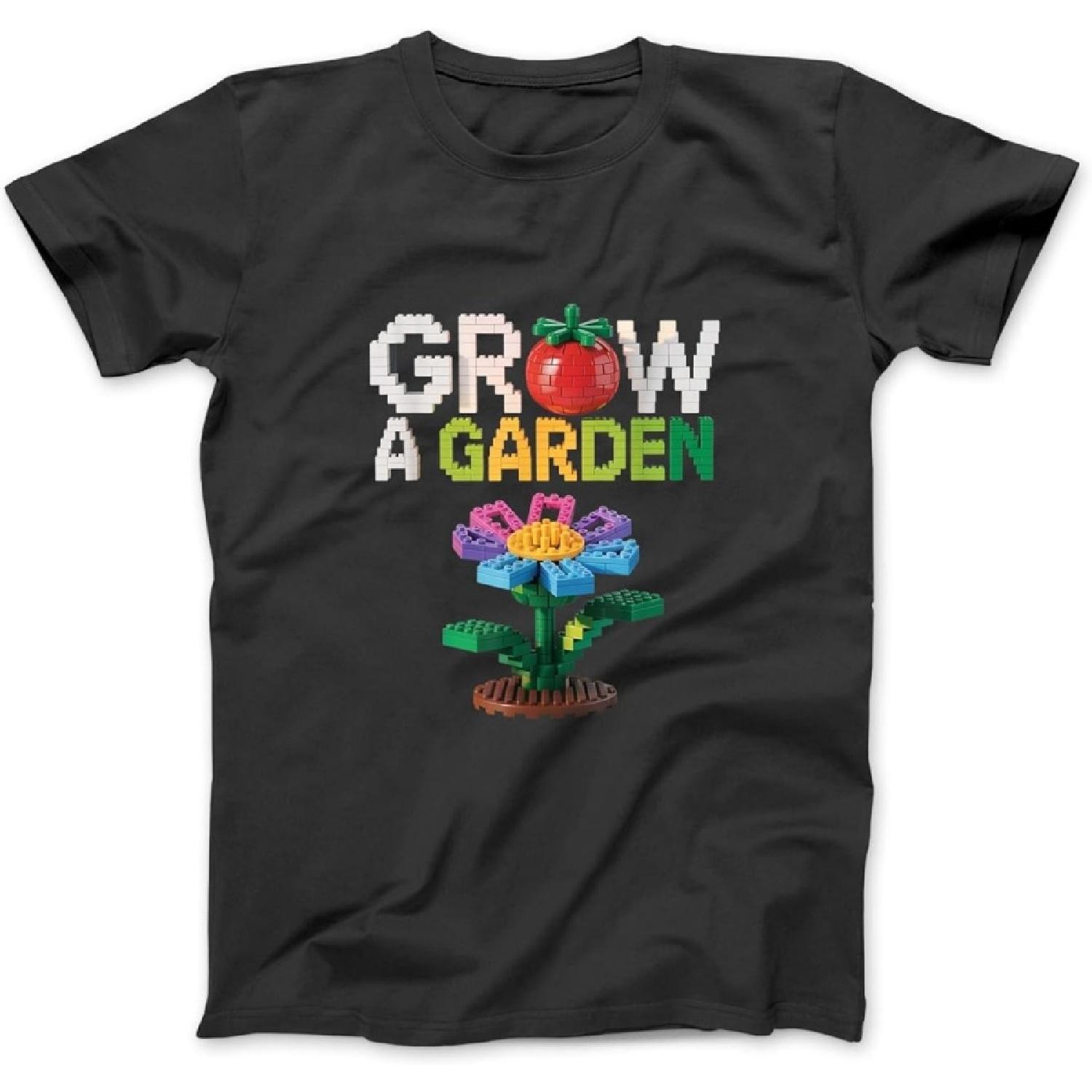 

Grow A Garden Candy Fruit Gamer Building Block Lovers T-Shirt, Sweatshirt, Hoodie for Men Women Kids Made in Canada Black XXXXXL різнокольоровий