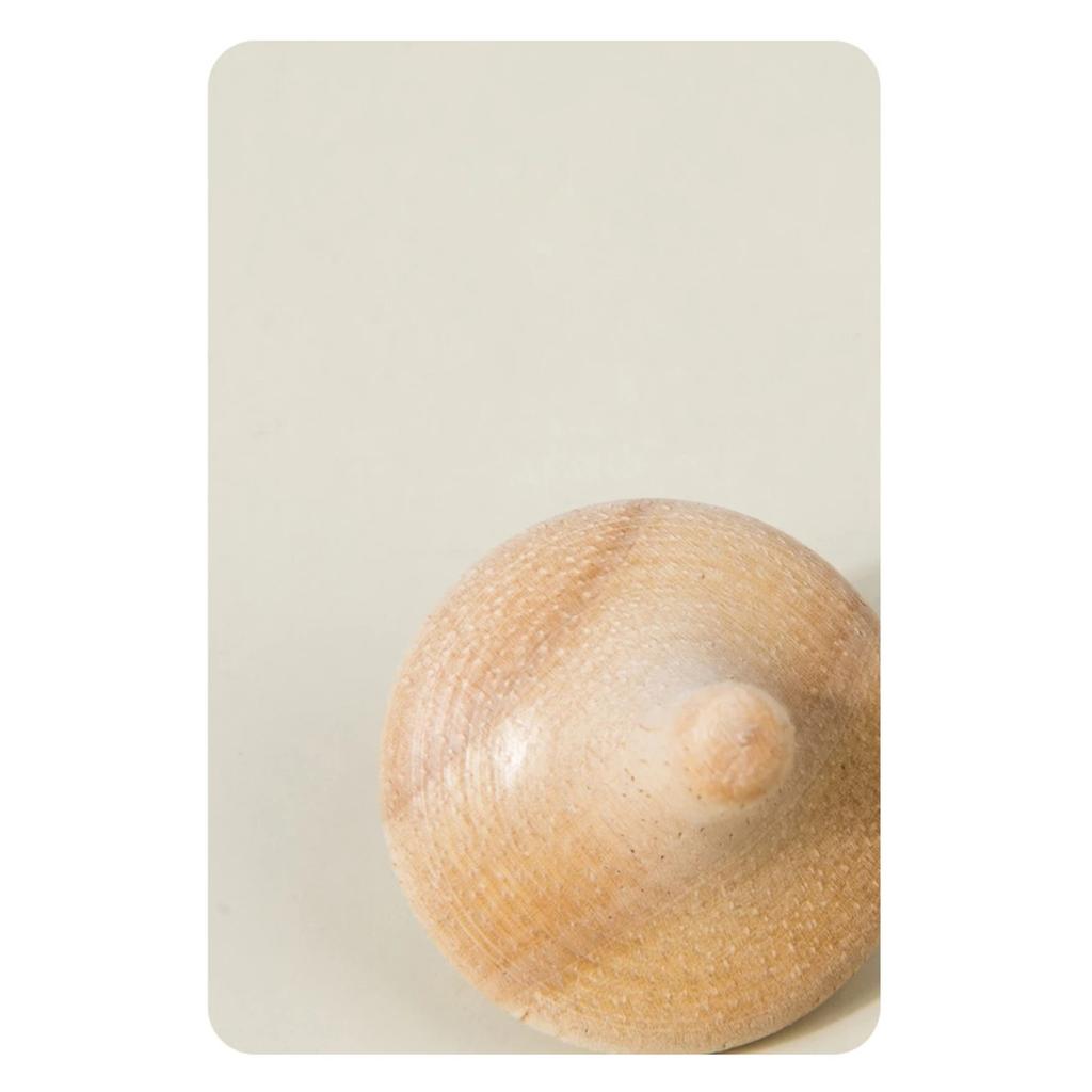 Holz-Kreisel für Kinder – Manuelle Holz-Kreisel, Spielzeug für die frühe Kindheit, Lernspielzeug, Deko zum Selbermachen, Geschenkidee für Kinder