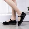 Old Beijing cloth shoes women's casual dance flats hotel mother non-slip breathable non-slip wear-resistant black cloth shoes