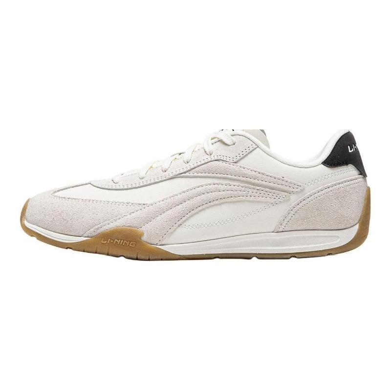 LiNing Feilin TURBO men low-top retro casual shoes cloud white lightweight comfy AGLV127-3 39