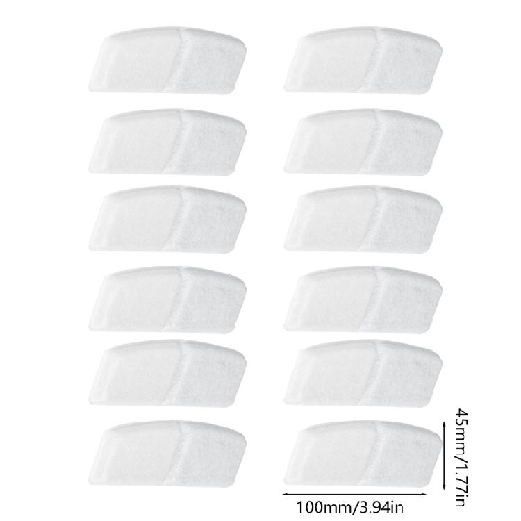 Set of 12 Cat Water Dispenser Filters Coconut Shells Material Pet Water Filter