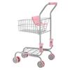VEVOR Shopping Cart for Kids, Sturdy Metal Frame, Grocery Store Pretend Play Toy Cart with Baby Doll, Rolling Wheels, Basket, Toy Shopping Trolley