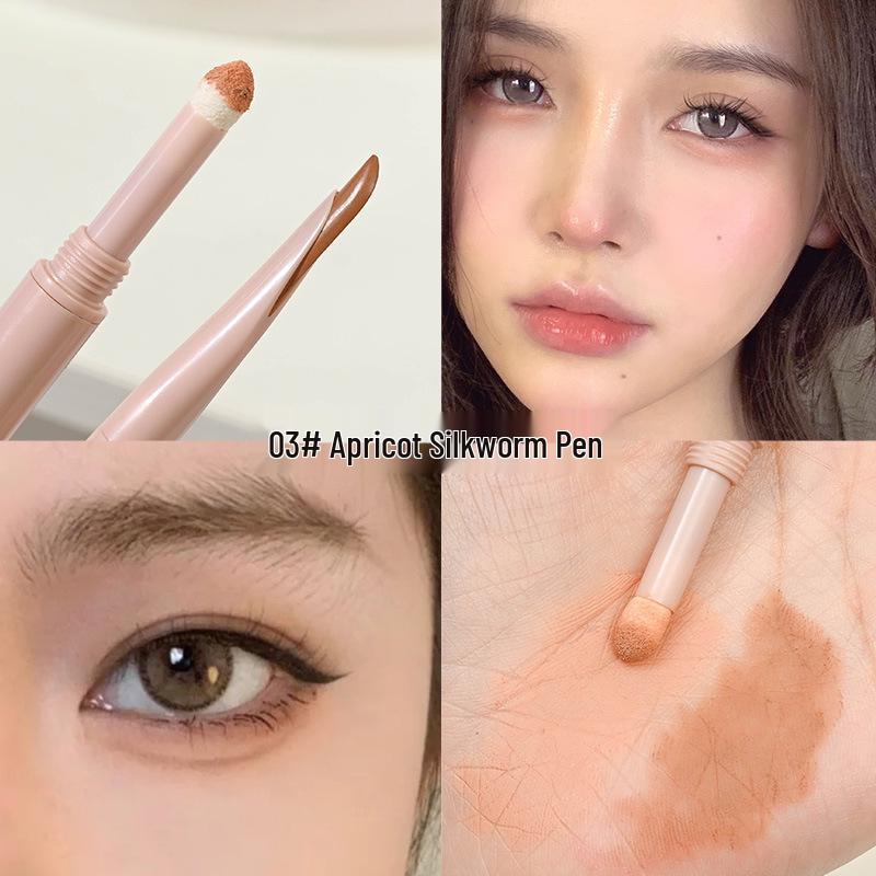 COAST BABY Crescent Dual-Ended Under-Eye Pen for Natural Highlight & Brightening Shadow - Unisex Student Party Use