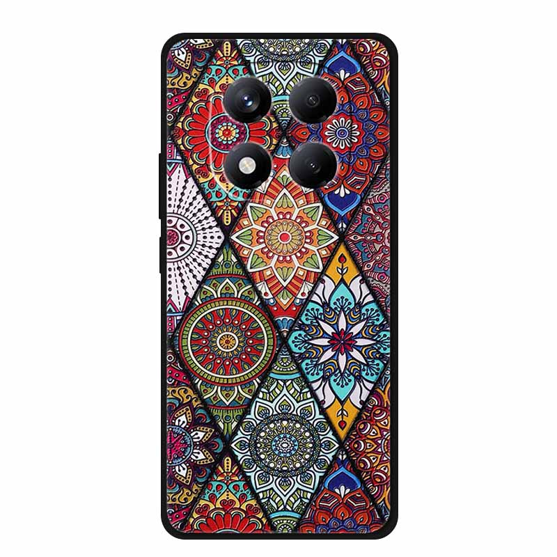 3D Flowers Emboss Fundas For Redmi Note 15 5G (China) Case Soft Silicone Phone Cases For Note 15 5G For China Covers Shell Coque