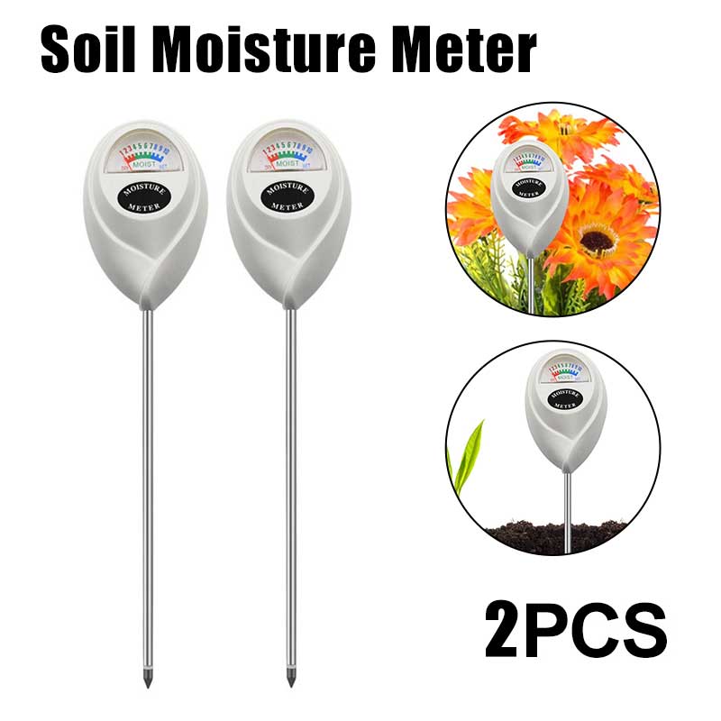 Soil Moisture Sensor Meter Detector Metal Probe Gardening Plant Flower Water Analyzer Test Instrument Hygrometer Tool