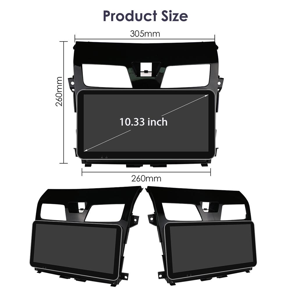 Carplay 4G-LTE 2Din Android Automotivo for Nissan Altima Teana 3 2013 2014 2015 Car Radio Multimedia Video Player Navigation GPS Intelligent Screen
