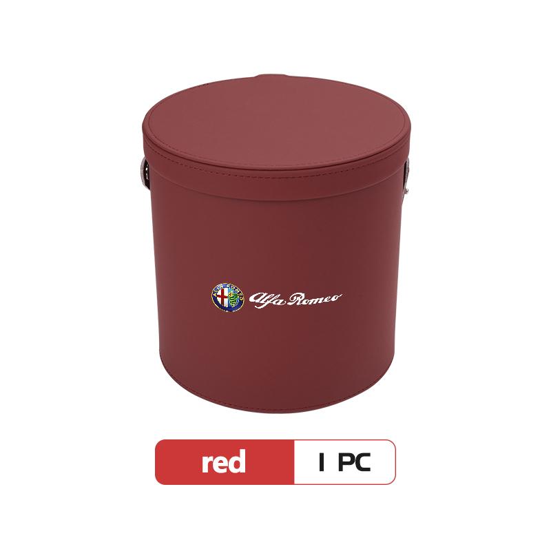 Pro Alfa Romeo Pro Alfa Romeo Kožený Autokoš Přenosný Odpadkový Koš Box na Odpadky Organizér Příslušenství 159 Giulietta 156 147 G