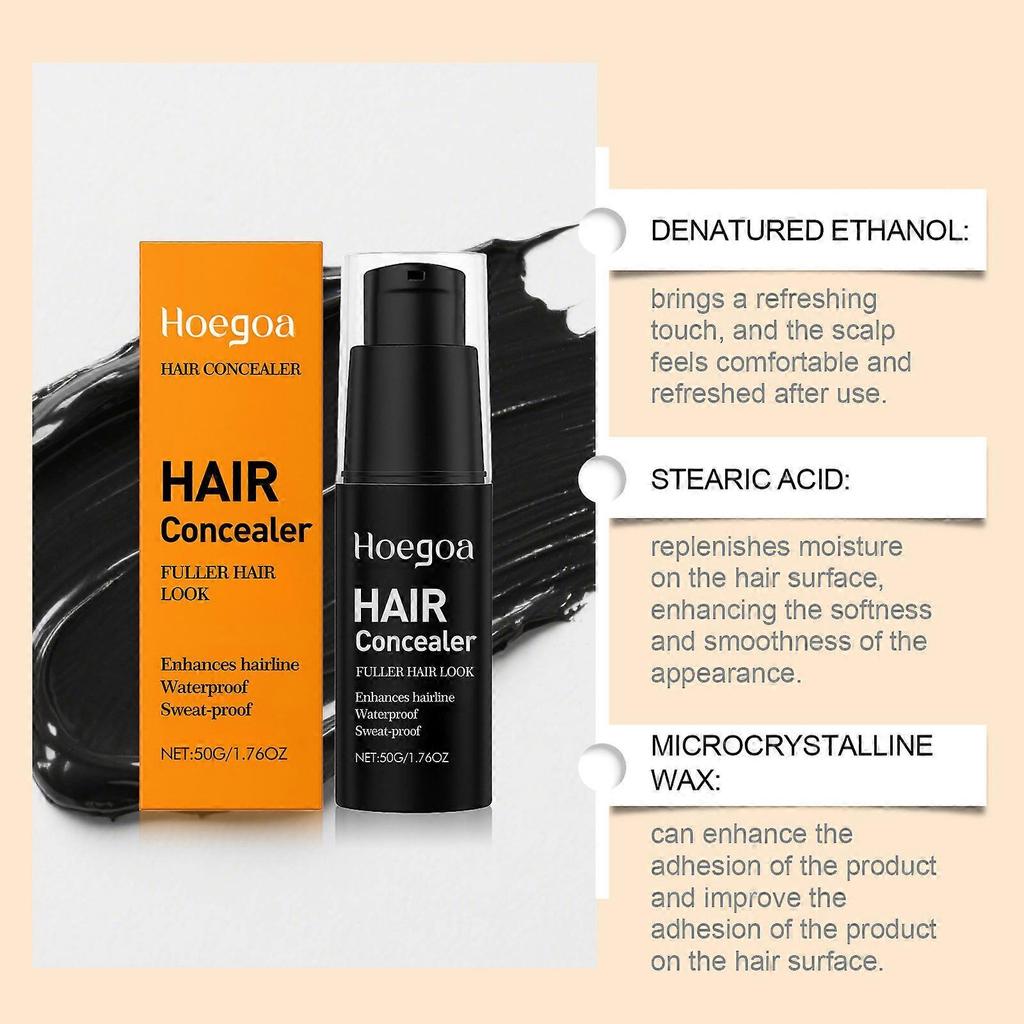 Hoegoa Hair Concealer – Covers Hair Crevices, Creates Light & Fluffy Hair, Daily Hair Care Essential