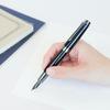 SAILOR Professional Gear Anchor Black Trim Fountain Pen 21K Nib Clear Dawn Blue Medium Nib Japan 11-5082-440