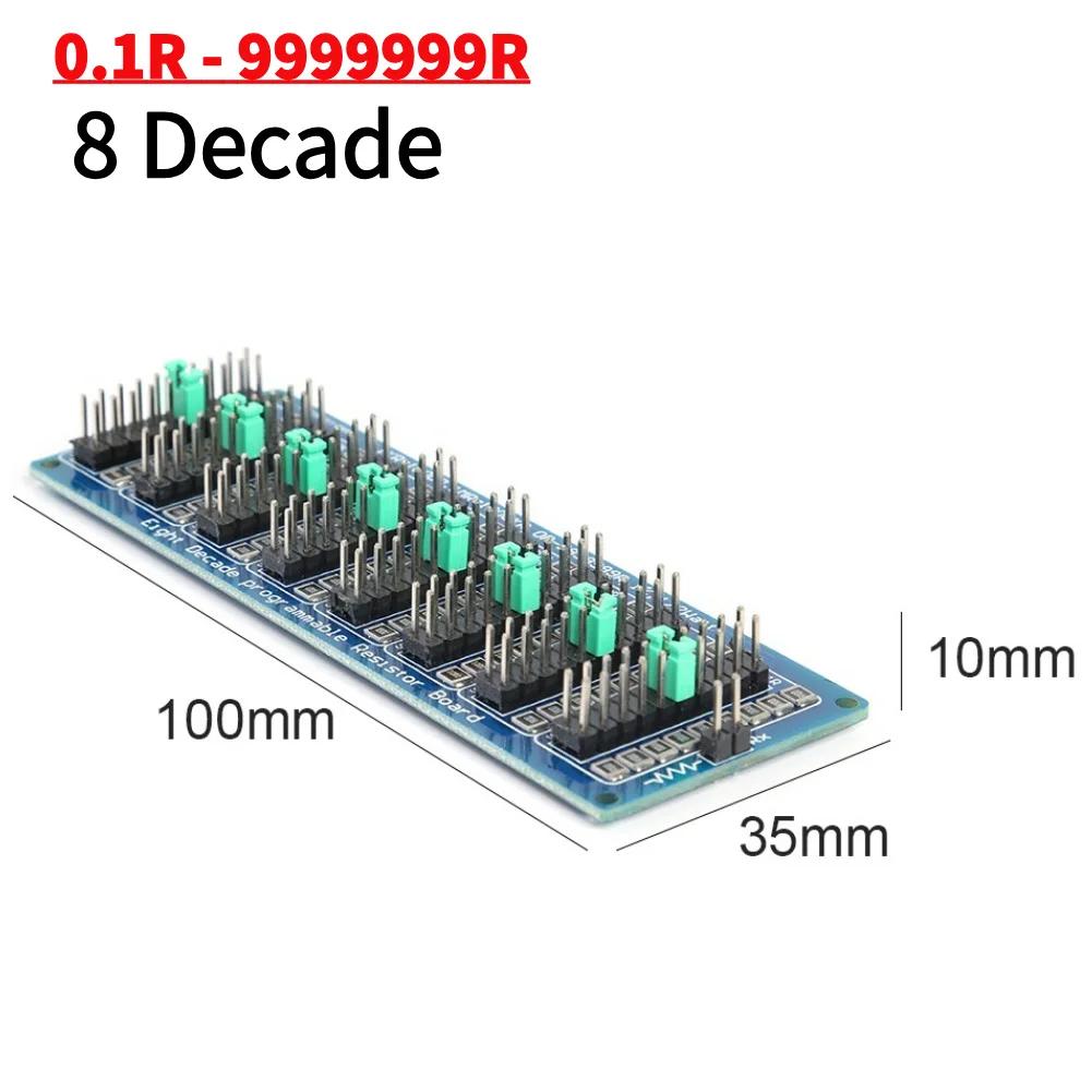 Resistance Board Components Step Accuracy 1R Programmable Resistance Module Seven Decade Resistor Board