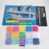 120-Piece Snap Fastener Installation Tool Set with Colorful Resin Buttons and Hand Press Pliers