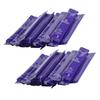 40pcs 10ml Travel Size Mouthwash Packets Whitening Teeth Mouthwash Refreshing Breath Mouthwash for Oral Care Purple