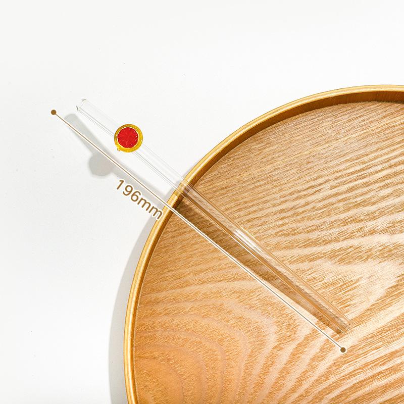 Flexible Glass Straw Set, Includes Cleaning Brush, Ideal For Milkshakes & Sodas, Perfect Gift For Birthdays & Weddings