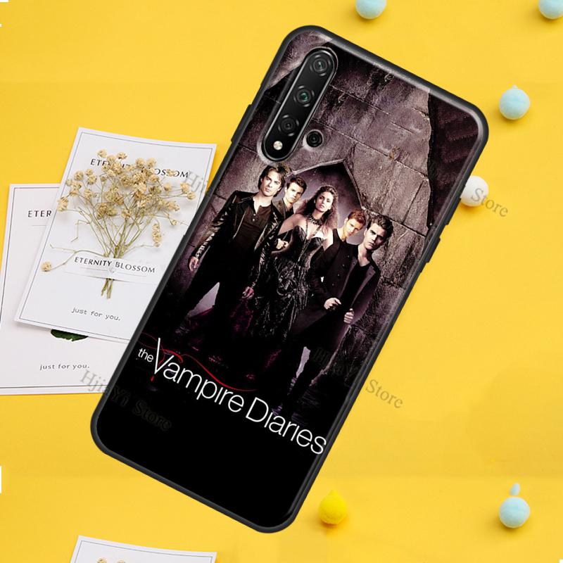 The Vampire Diaries Case For Huawei P30 P20 P40 P60 Pro P Smart Nova 9 5T Honor Magic 5 Lite X8 X9a 50 70 Cover Huawei P30 Lite
