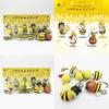 Cat Fushandi Bee Charm Pvc Mini Figure Blind Box Collectible Keychain Gift For Teens