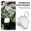 Transparent Candy Security Lock Cover for Samsung Galaxy Buds 4 4 Pro Shockproof Earphone Protective Case with Hidden Bracket