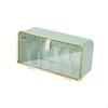 Storage Box Wall Mounted Clear Multi Functional Easily Assembly Closet Bin Durable