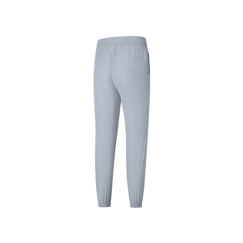 Skechers Comfort Sports Series Soft Skin-Friendly Simple Versatile Solid Color Casual Pants Men Bottoms Wind-Grey P225M039-02N6