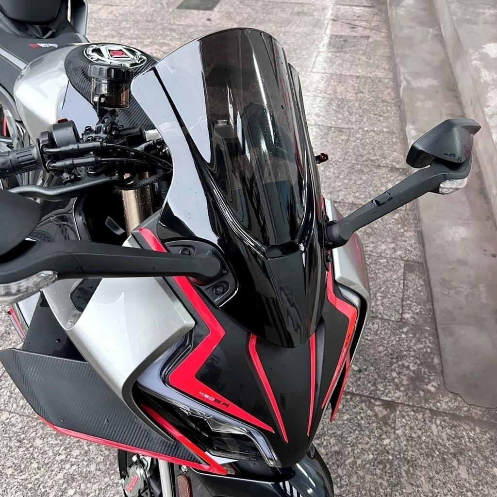 Motorcycle Windshield Windscreen For CFMOTO 450SR 450 SR 450sr 2022-2025 Odometer Visor Front Wind Shield Screen Deflectors