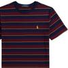 Polo Ralph Lauren Striped Round Neck Short Sleeve Cotton T-Shirt Kids Tops 323979347-001
