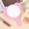 Custom Handheld Makeup Mirror - Portable, High-Value Gift for Girls with Cute Handle