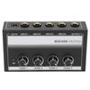 Sound Mixer 4 Kanäle Line Rauscharm Mini Kompakt für Club Bühne