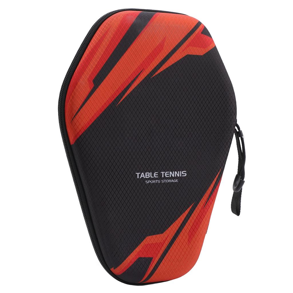 Table Tennis Paddle Cover Heavy Duty Extra Support Hard Shell Water Resistant Fits Up To 2 Paddles