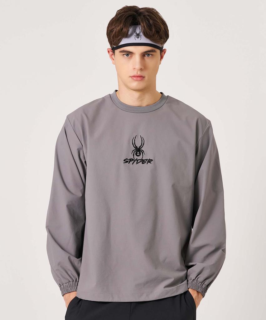SPYDER Unisex Iron Pink Woven Sweatshirt Spkfcnrl203Mgry