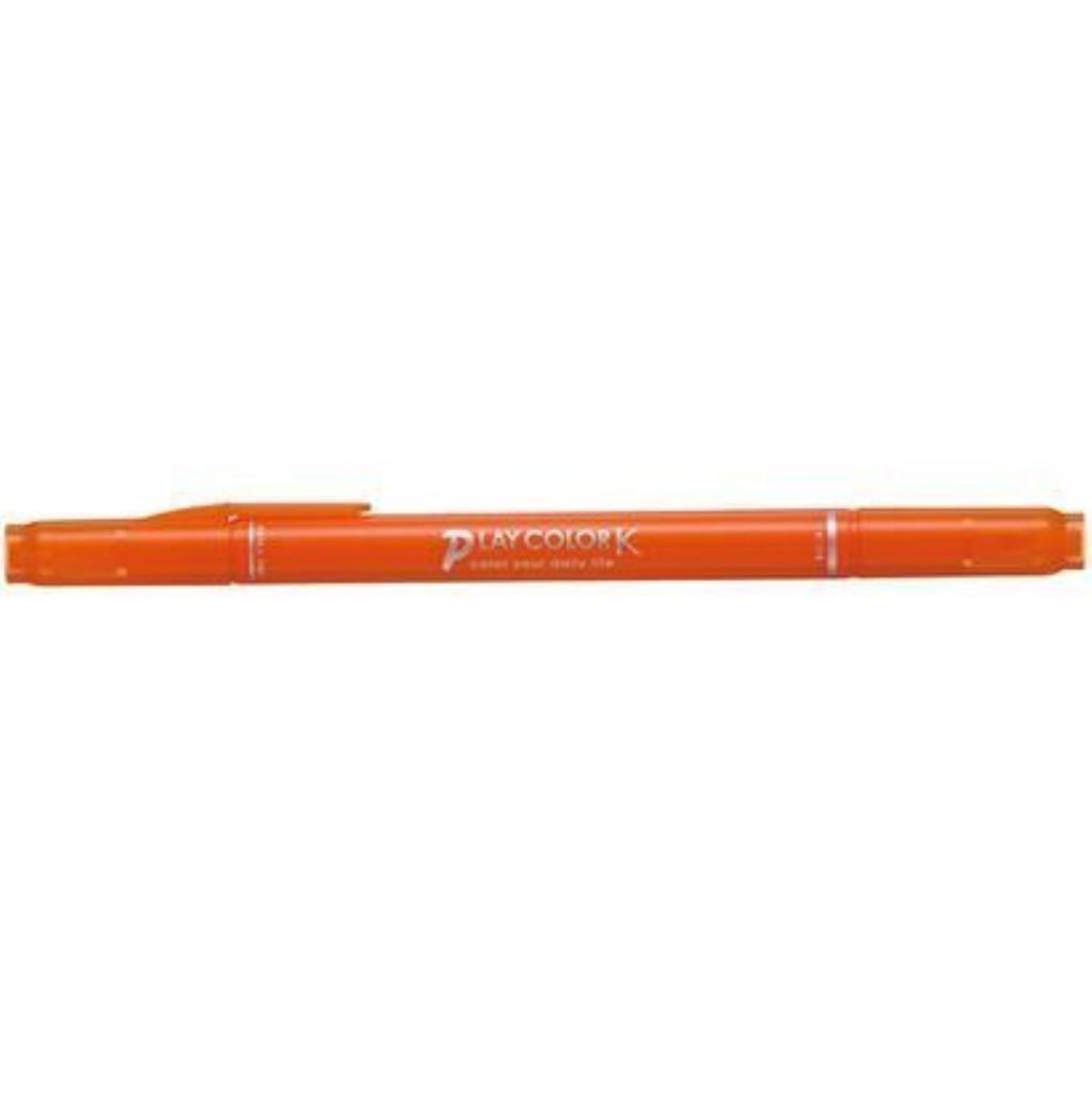 Tombow Sign Pen Play Color K Orange Pigment Marker Water-Based WS-PK28 Water-Based
