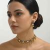 Pendant Necklace Earrings Set Beads Women Jewelry Set Temperament Tassel Jewelry Set  Gifts