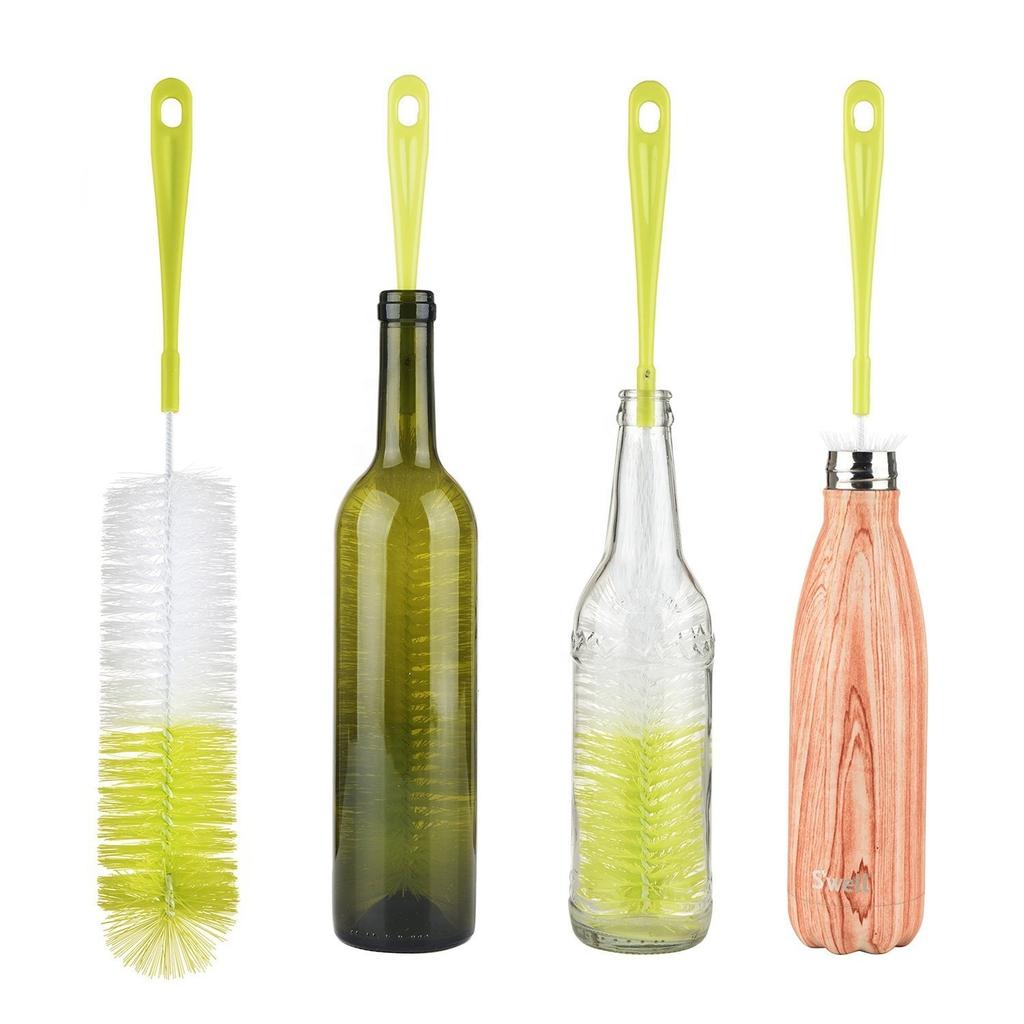 Hot Sale 5 Pack Long Handle Bottle Cleaning Brushes Set Bottle Cleaner