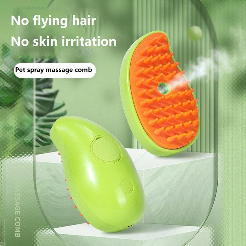 New Steam Brush for Cats Brush Cats Humidifier Steam Brush for Pet Comb for Cats Gadgets Animal Hair Remover MMRYP05