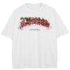 Streetwear Letters Grafisk Svart T-skjorte Unisex-overdeler i bomull T-skjorter T-skjorte med korte ermer sommer