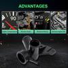 Universal Coolant Filler Neck with Secure Locking Mechanism 16502 21010 Coolant Filler Neck Assembly for Car 00-05