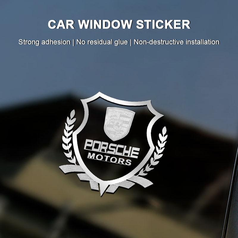 Auto Body Side Window Fuel Tank Trunk Decorative Decals Stickers For Porsche Boxster Cayenne Panamera Macan Cayman 911 918 996 917 991