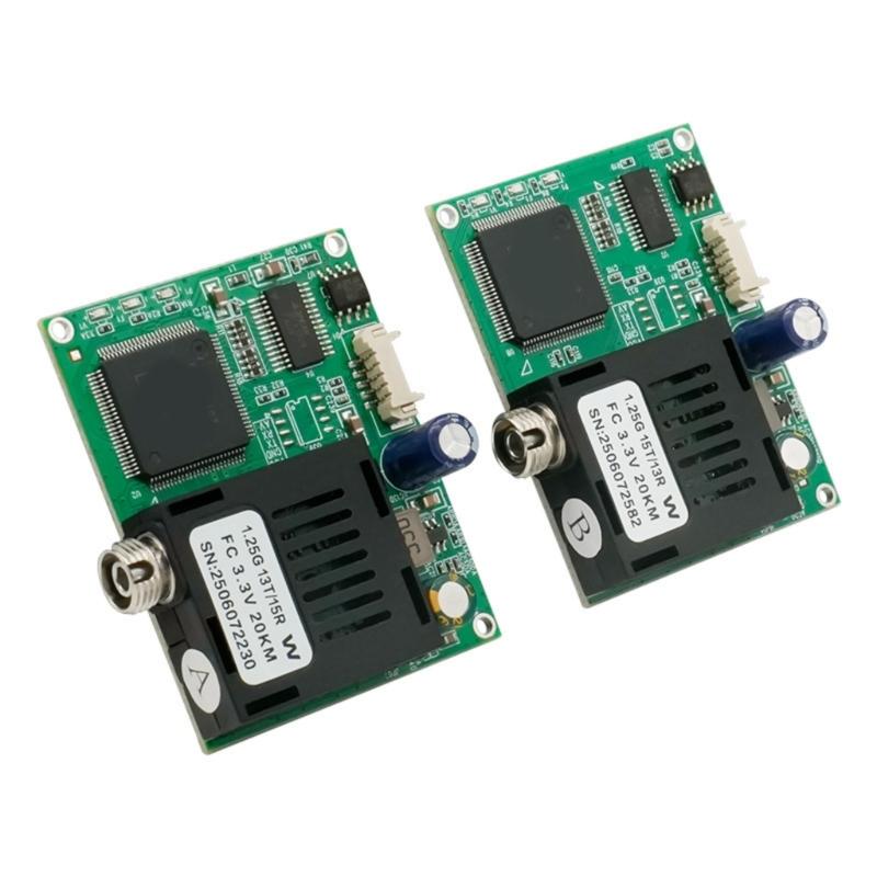 Fiber Optics Signal Converters Module For Drones Communication With Interfaces And UART/SBUS Compatibility