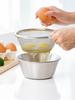 Reborn. J Stainless Steel New Mini Bowl Strainer Set 16cm / Fruit Vegetable Basket Strainer Mixing Bowl