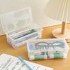 Pencil Storage Box Large Capacity Transparent Stationery Storage Box Pen Holder For Colored Lead Children'S Crayons Drawing And Sketching Pencil Case