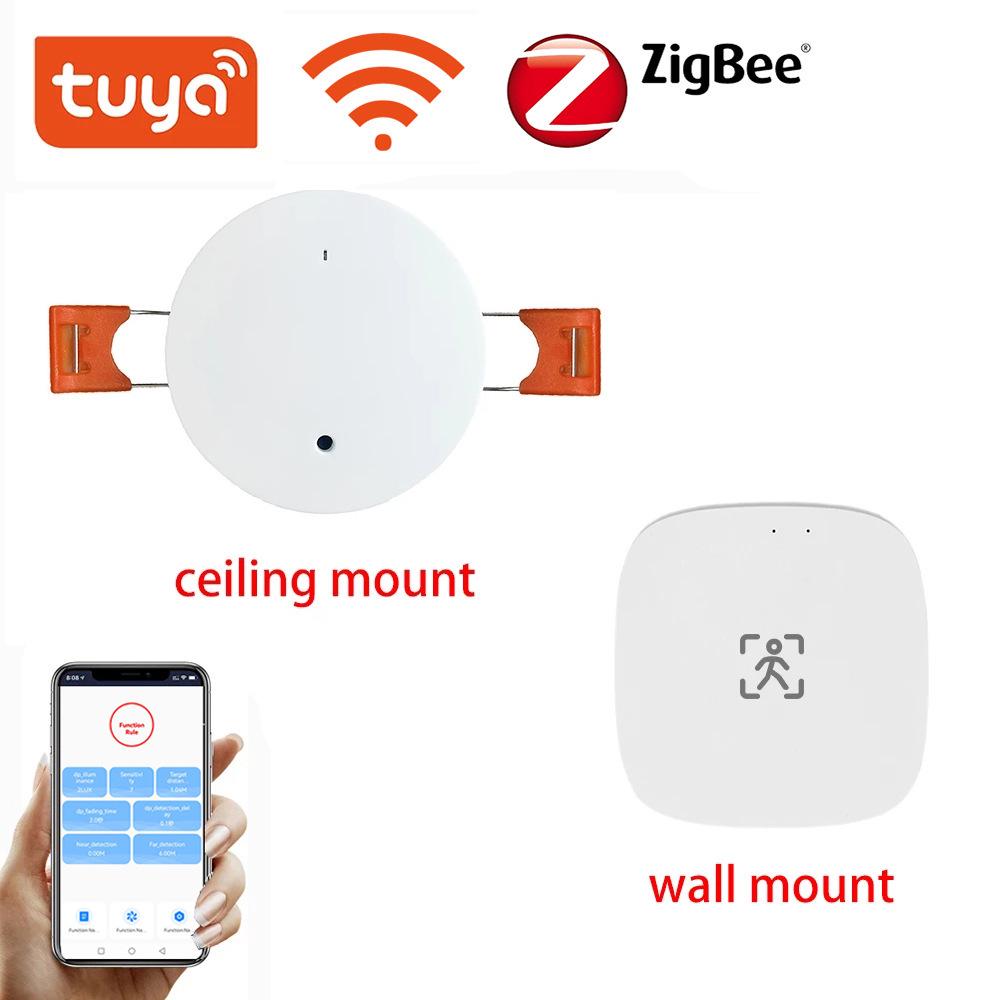 Tuya Smart 5.8GHz WiFi Motion Sensor Radar for Real-time Human Detection