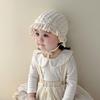 Breathable Cotton Ear Protection Fetal Cap Ruffle Flower Ruffle Hat  Bonnet 2-24Month Infant