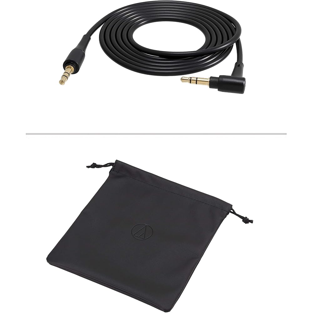 Audio-Technica ATH-SR50 Wired Headphones, High-Resolution Audio Compatible, Portable Headphones, SoundReality