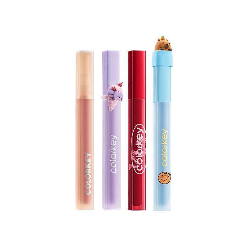 Capybara Colorkey Soft Mist Lip Tint & Gloss – Limited Edition Collaboration Lip Dew.