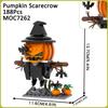 MOC Horror Movie Figure Bricks It Lydia Mummy Witch Pumpkin Compatible Building Blocks Toys For Children Friends Halloween Gifts