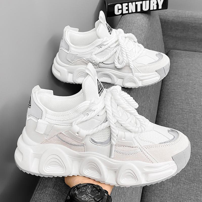 Zapatillas deportivas de marca de diseñador para mujer y hombre, zapatillas de verano para correr, zapatillas deportivas transpirables de suela gruesa para caminar, zapatillas para hombre